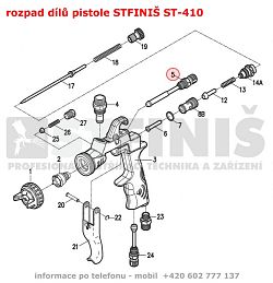 rozpad dl pistole STFINI ST-410